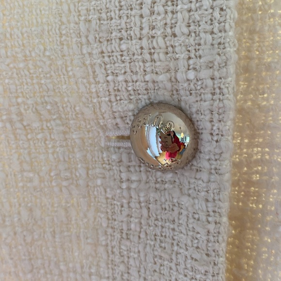 Guess off white lined coat XL - Picture 3 of 9